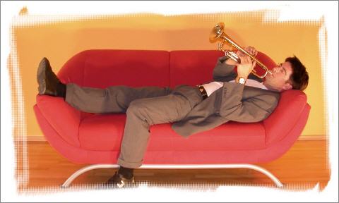 Der Behringer auf der Bühne